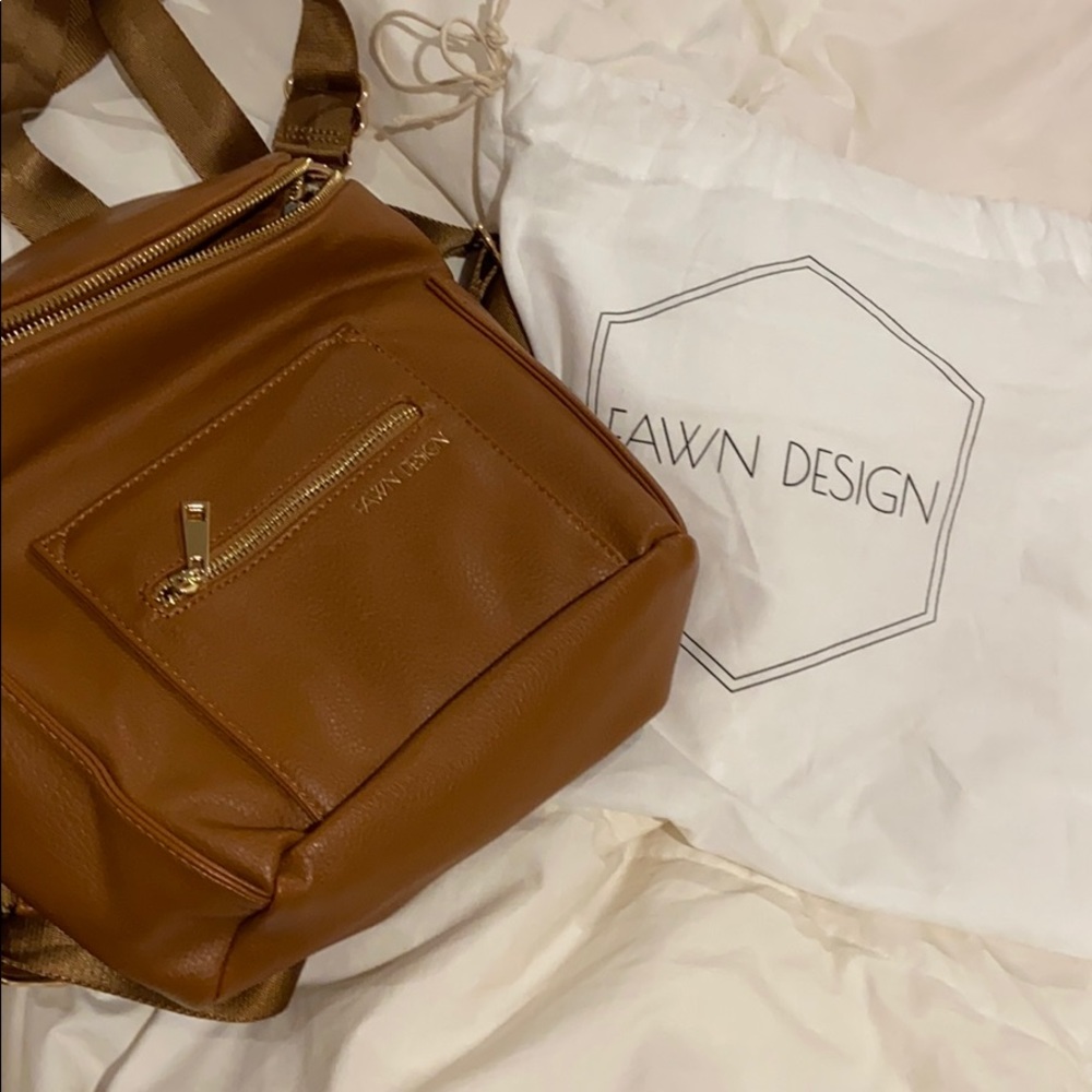 BRAND NEW, NEVER USED FAWN DESIGN mini backpack.